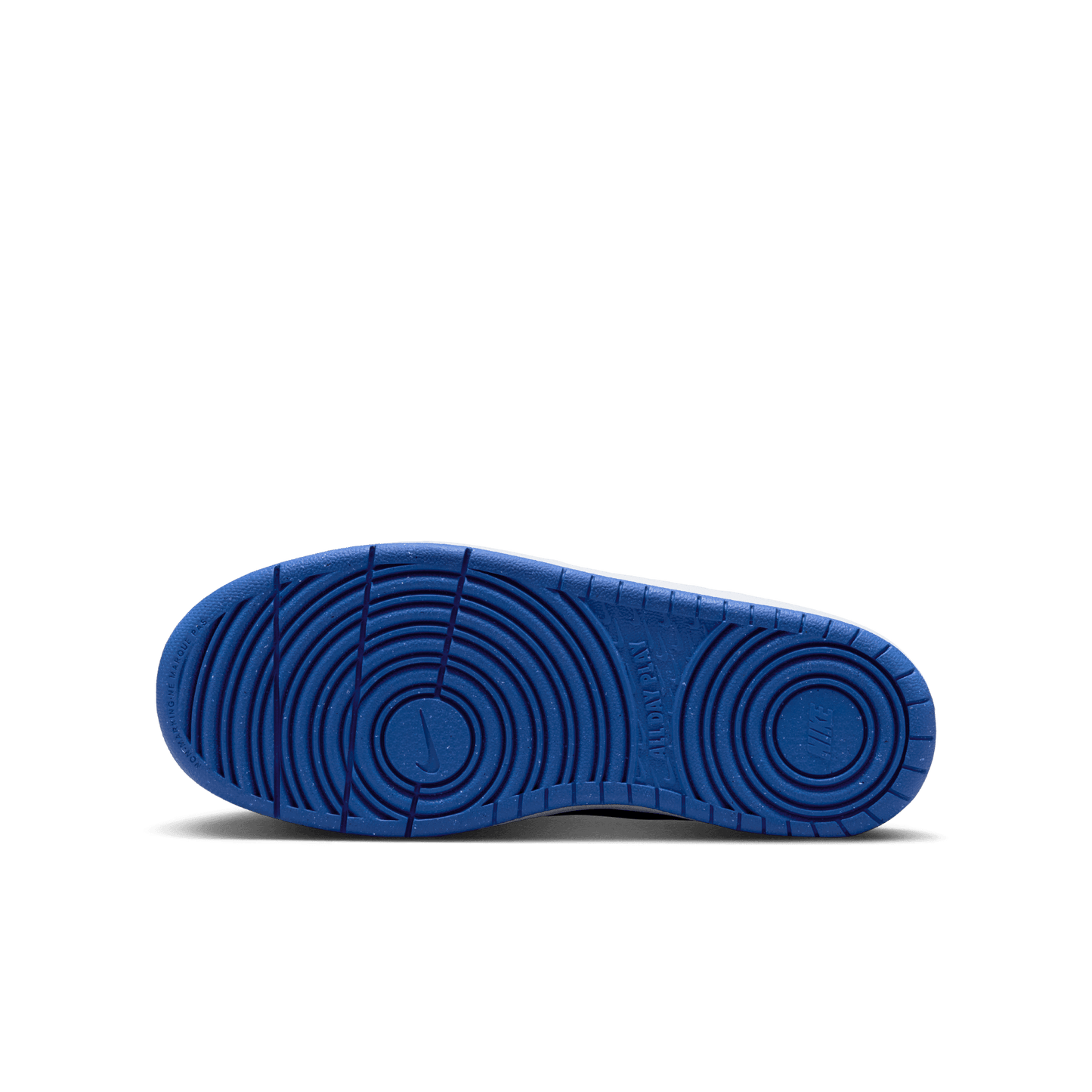 Big Kids' Nike Court Borough Low Recraft "Game Royal Black"
