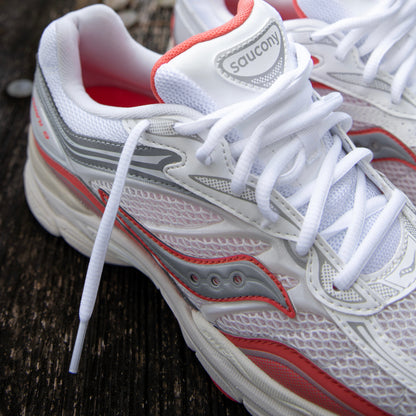 Mens Saucony ProGrid Omni 9 (Ivory/Coral)