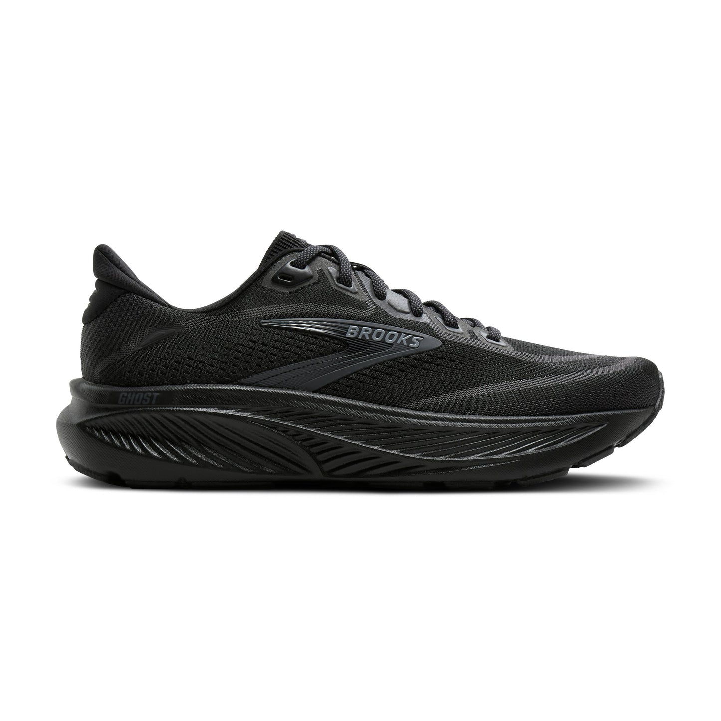 Brooks | Ghost 18 | Men's | Black/Black/Ebony
