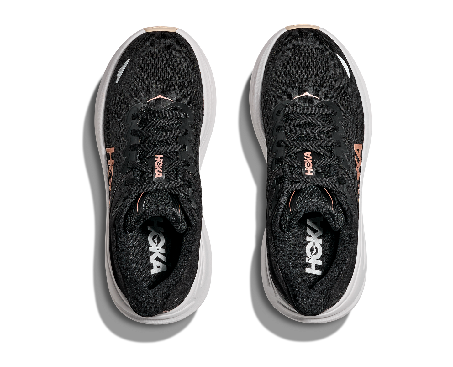 Hoka | Bondi 9 | Women's | Black/Rose Gold