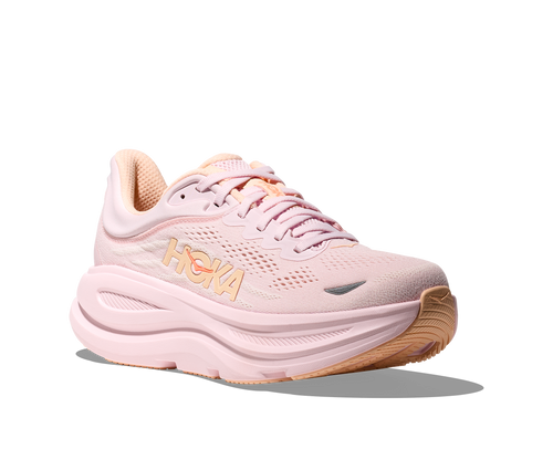 Hoka | Bondi 9 | Women's | Lilac Cream/Tangerine Glow