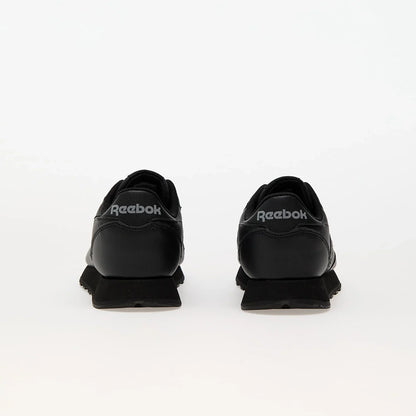 Big Kids' Reebok Classic Leather "Triple Black" (Unisex)