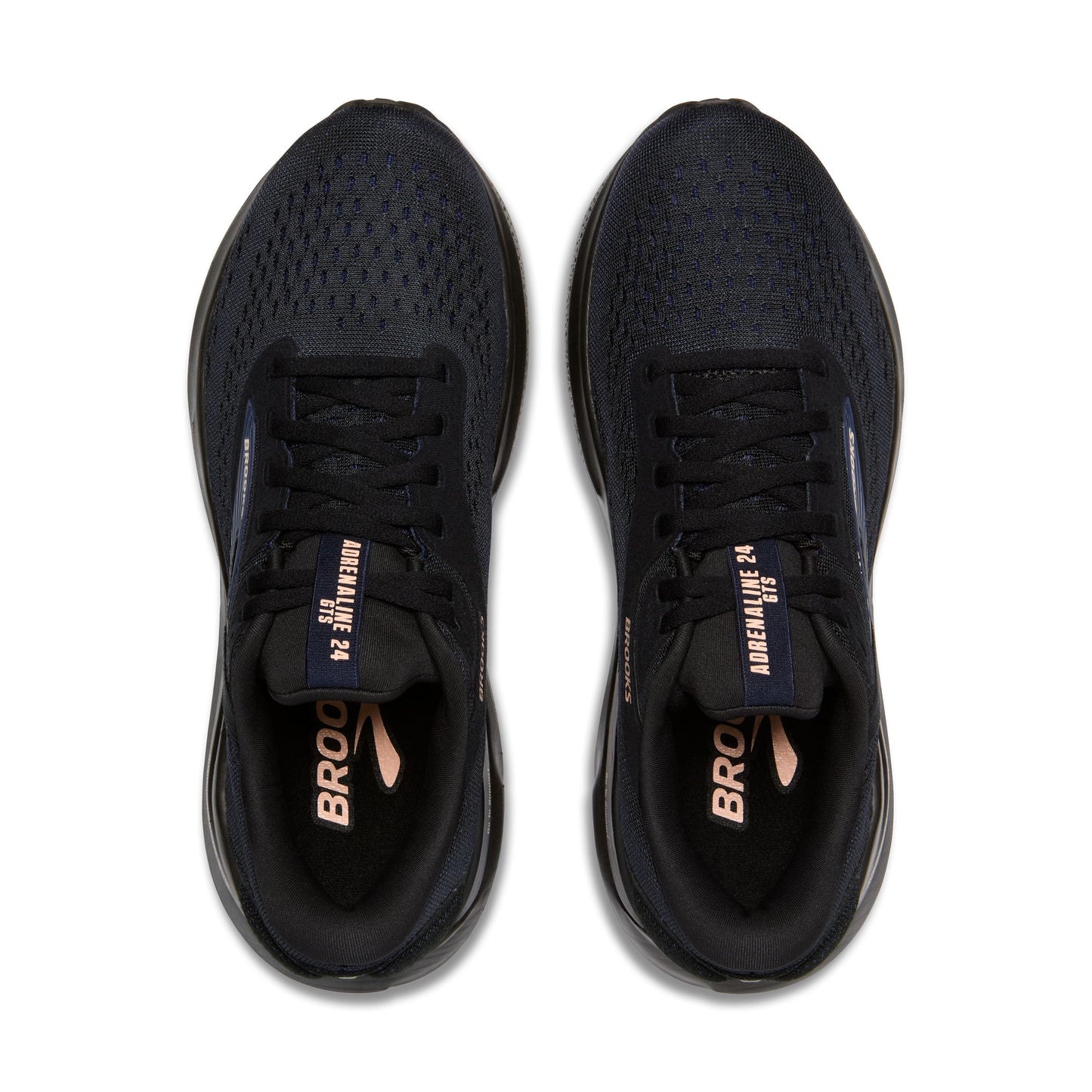 Brooks | Adrenaline GTS 24 | Women's | Black/Peacoat/Peach