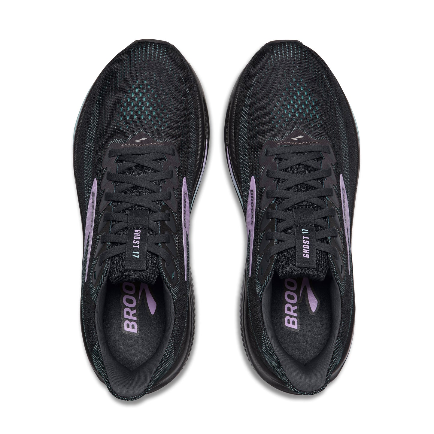 Brooks | Ghost 17 | Women's | Grey/Clearwater/Purple