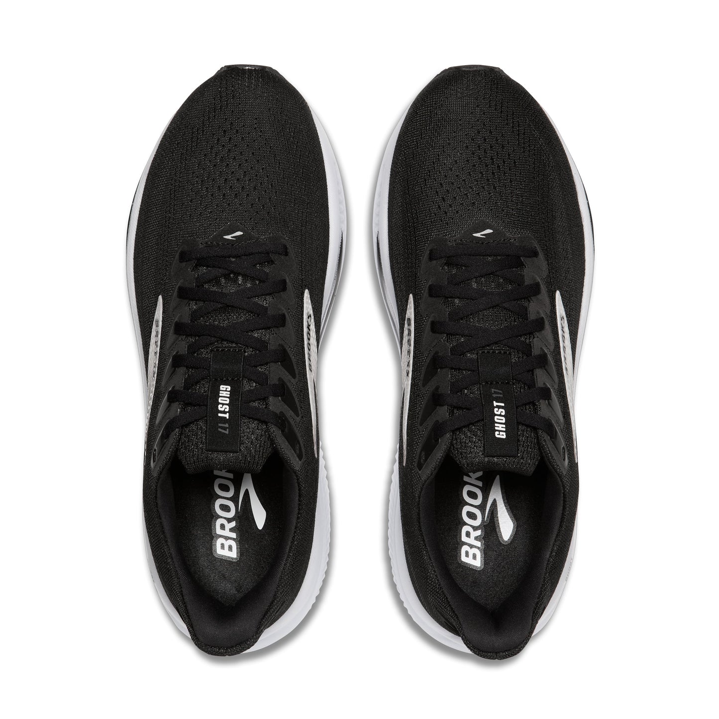 Brooks | Ghost 17 | Women's | Black/Grey/White