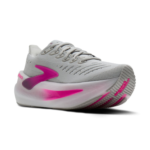 Brooks | Glycerin Max 2 | Women's | Oyster/Argyle/Cyber Pink