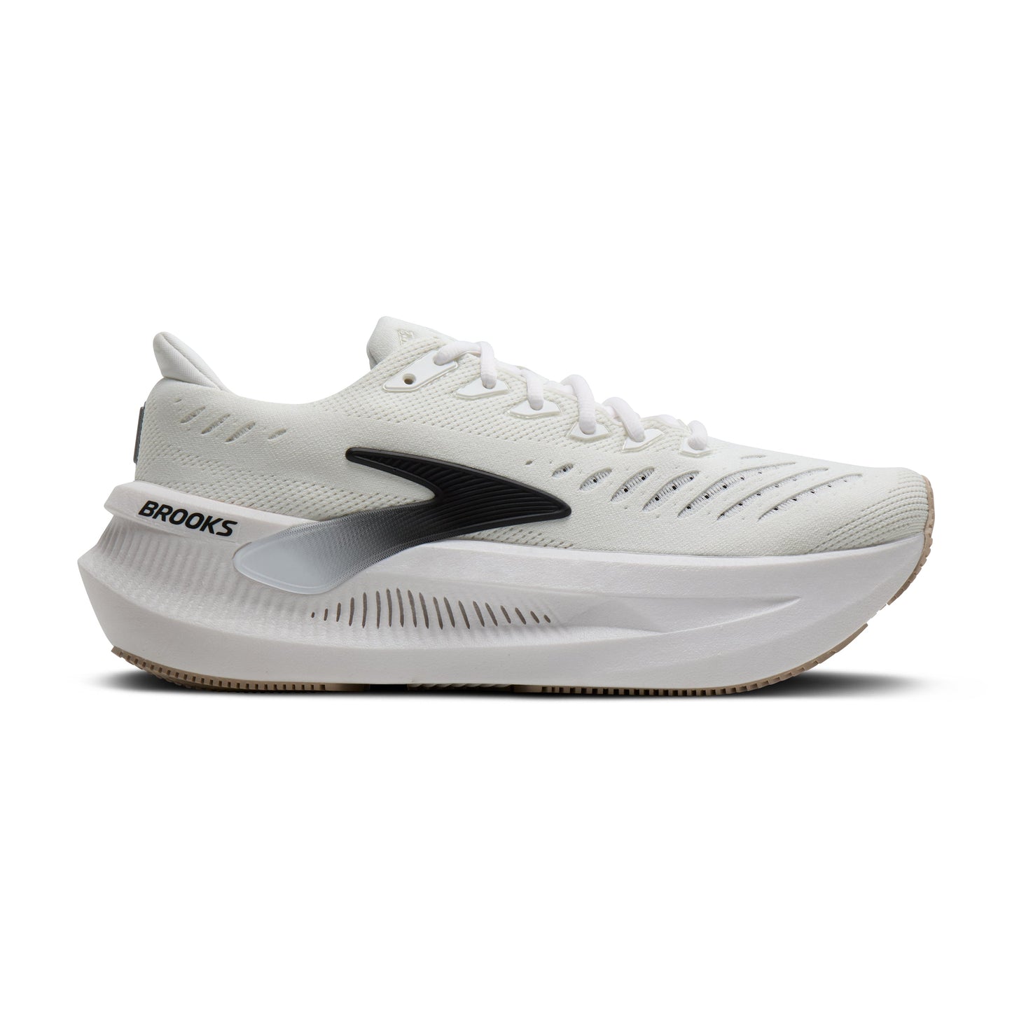 Brooks | Glycerin Max 2 | Women's | White/Black/Chateau Gray
