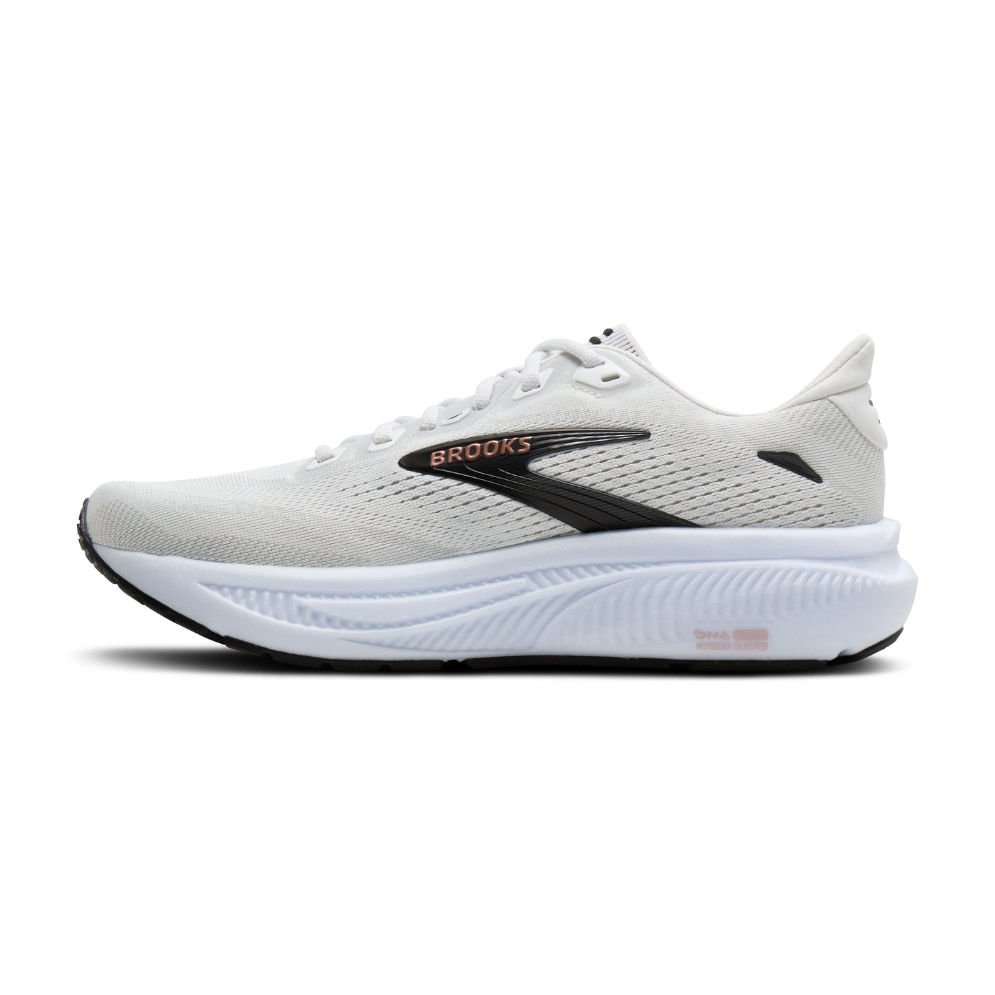 Brooks | Ghost 18 | Women's | White/Black/Rose Gold