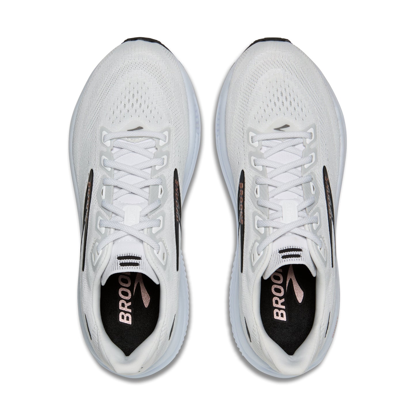 Brooks | Ghost 18 | Women's | White/Black/Rose Gold