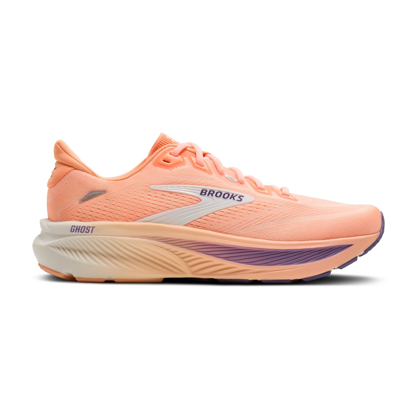 Brooks | Ghost 18 | Women's | Peach/Grape/Coconut