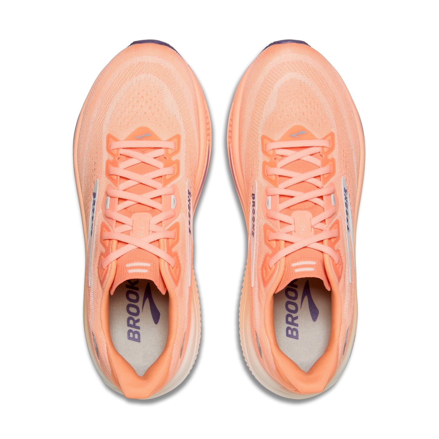 Brooks | Ghost 18 | Women's | Peach/Grape/Coconut