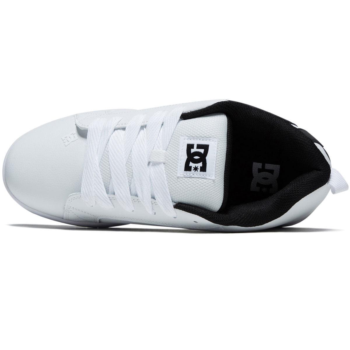 DC Court Graffik Shoes - White/Black/Black