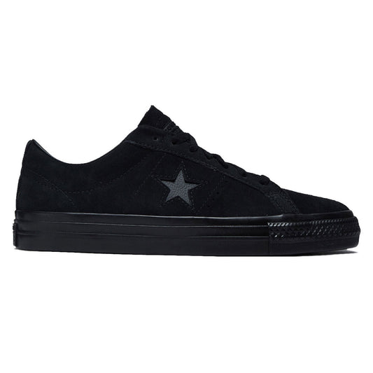 Converse One Star Pro Ox Shoes - Black/Black/Black