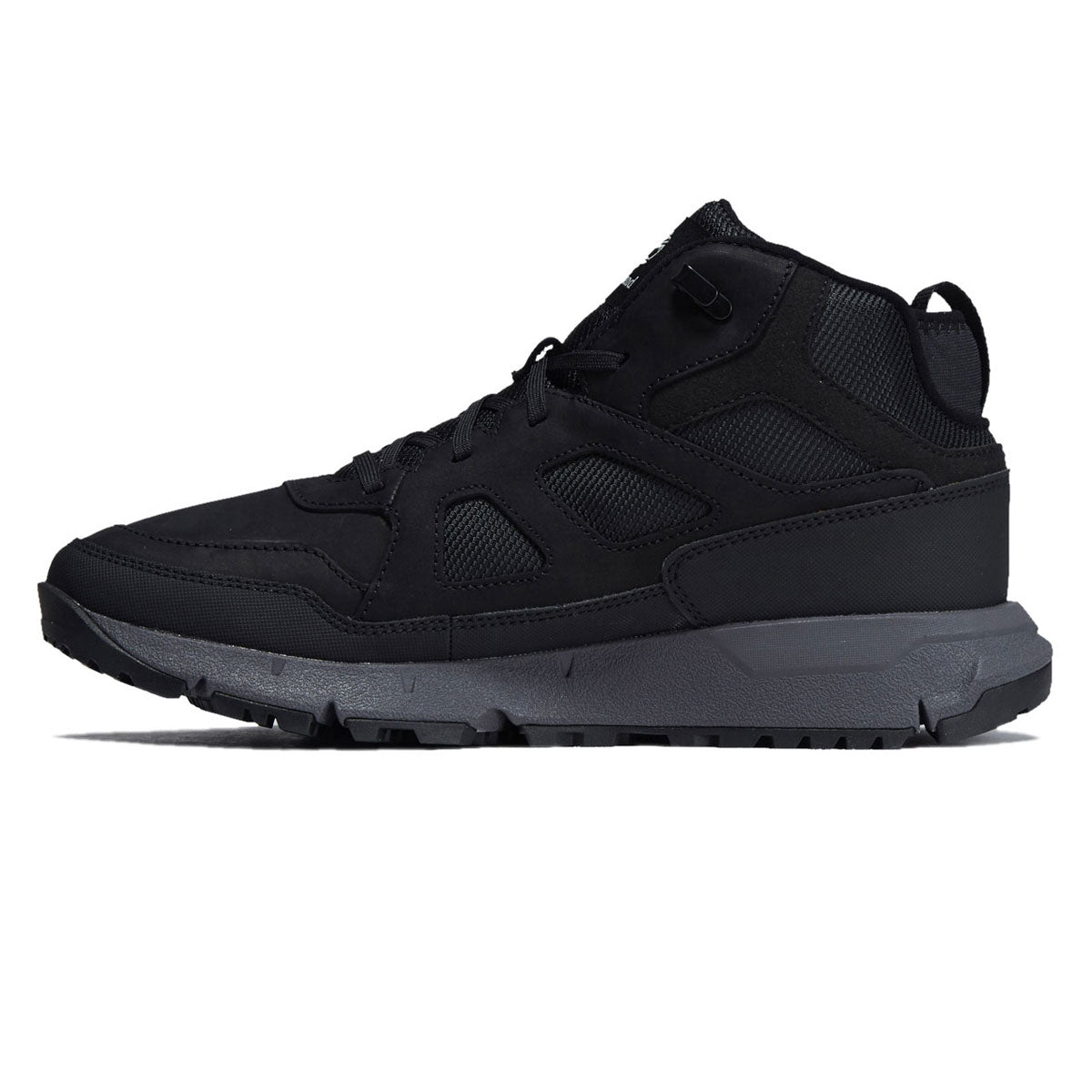 Timberland Voyager Valley Mid Lace Up Shoes - Black Nubuck