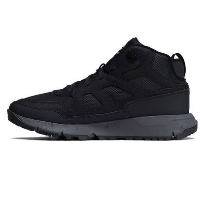 Timberland Voyager Valley Mid Lace Up Shoes - Black Nubuck
