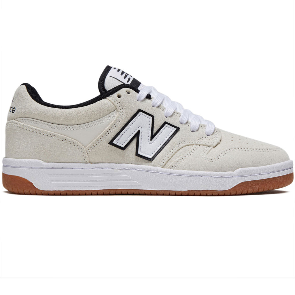 New Balance 480 Shoes - Cream/White