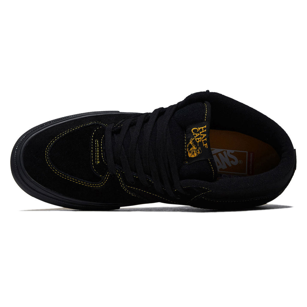 Vans Skate Half Cab Shoes - Black/Mustard