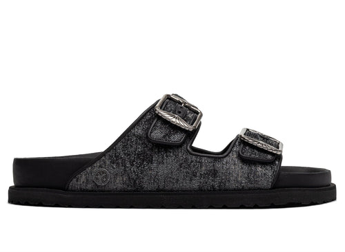 Birkenstock Arizona TEX Aged Velvet Black 1774