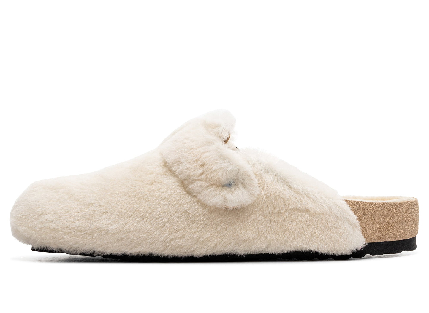 Birkenstock Boston SK1 1774 Shearling Cream LAF