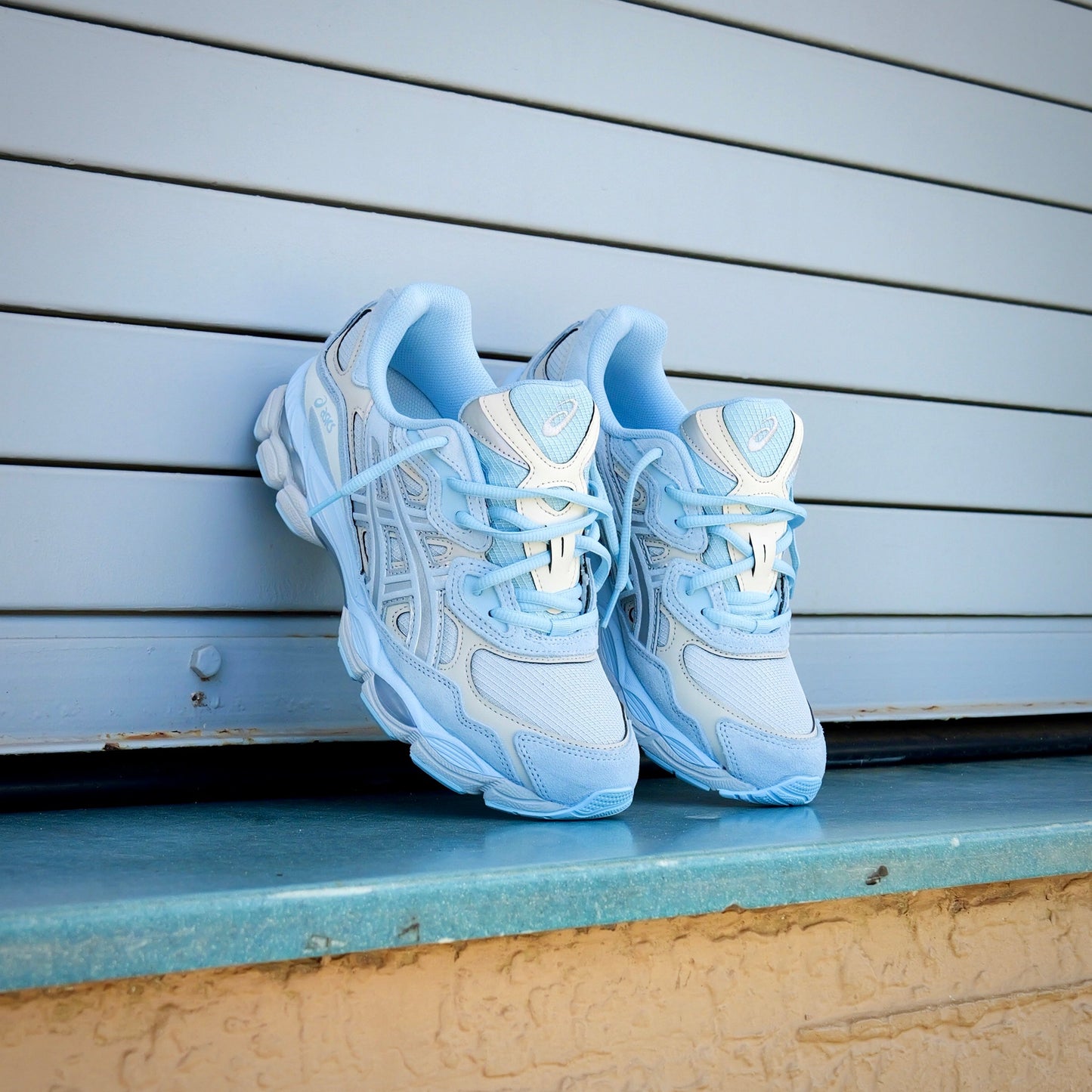 Mens Asics Gel-NYC (Storm Cloud/ Pure Silver)
