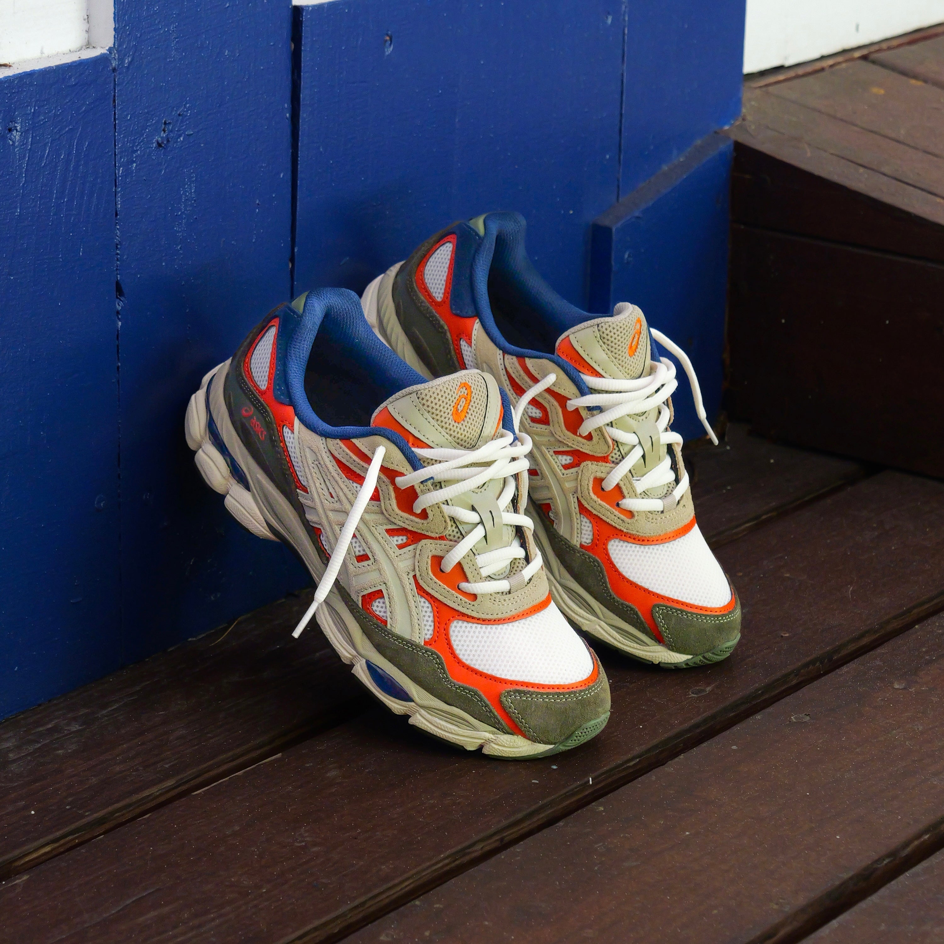 Mens Asics Gel-NYC (Cream/Irvine)