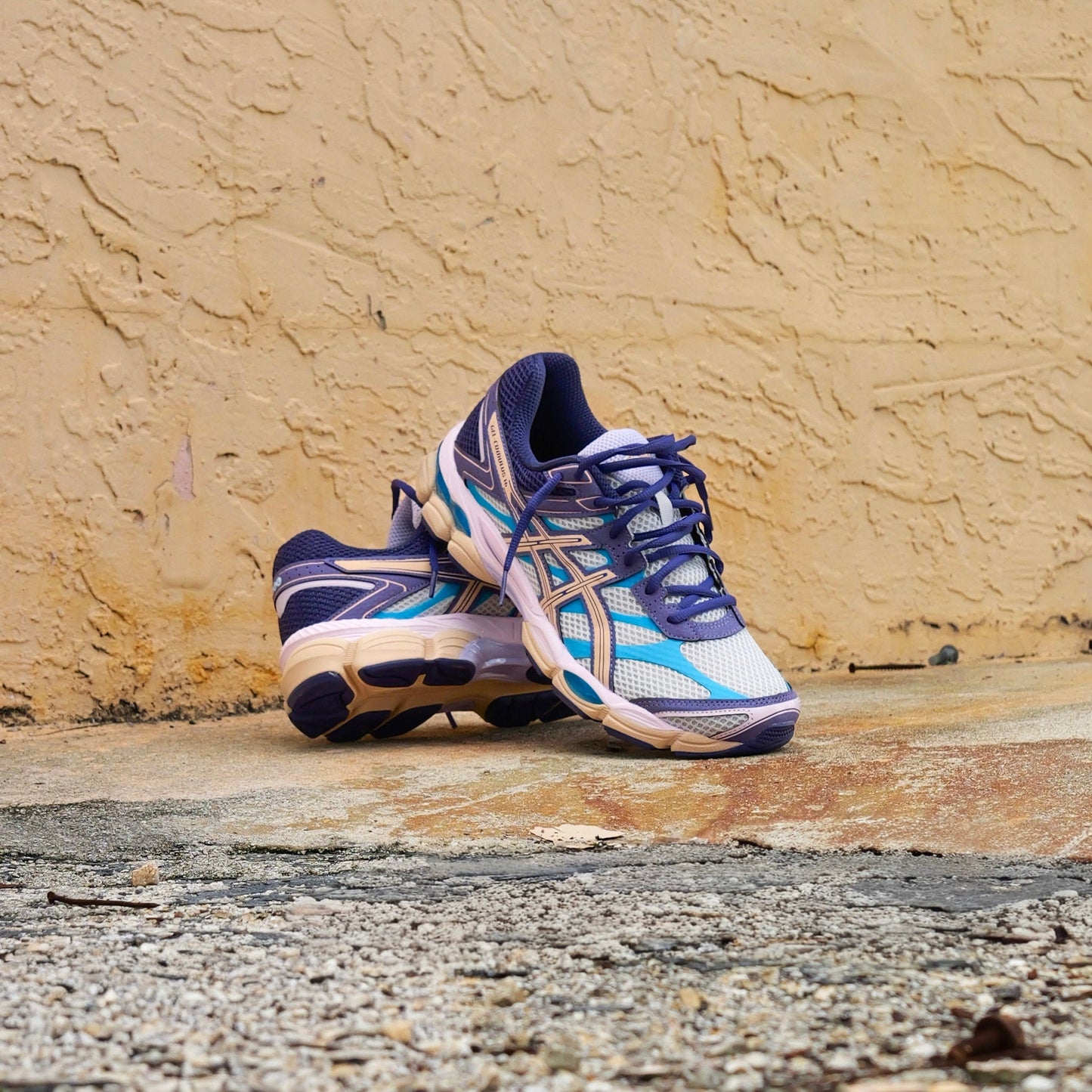 Mens Asics Gel-Cumulus 16 (Cloud Grey/Bisque)