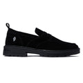 Hours Is Yours Cohiba PD Dollin Lug Loafer Shoes Shoes - Black Suede