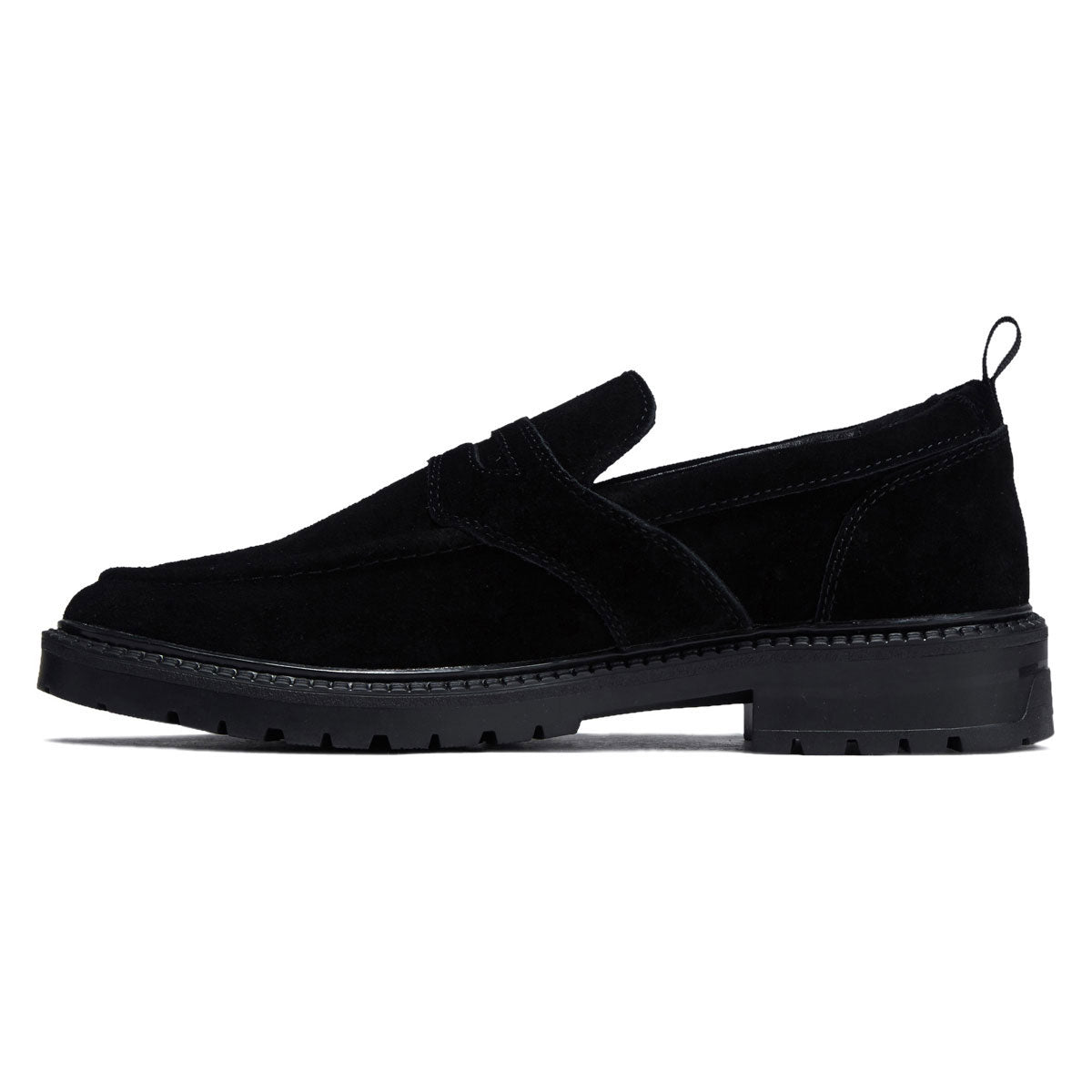 Hours Is Yours Cohiba PD Dollin Lug Loafer Shoes Shoes - Black Suede