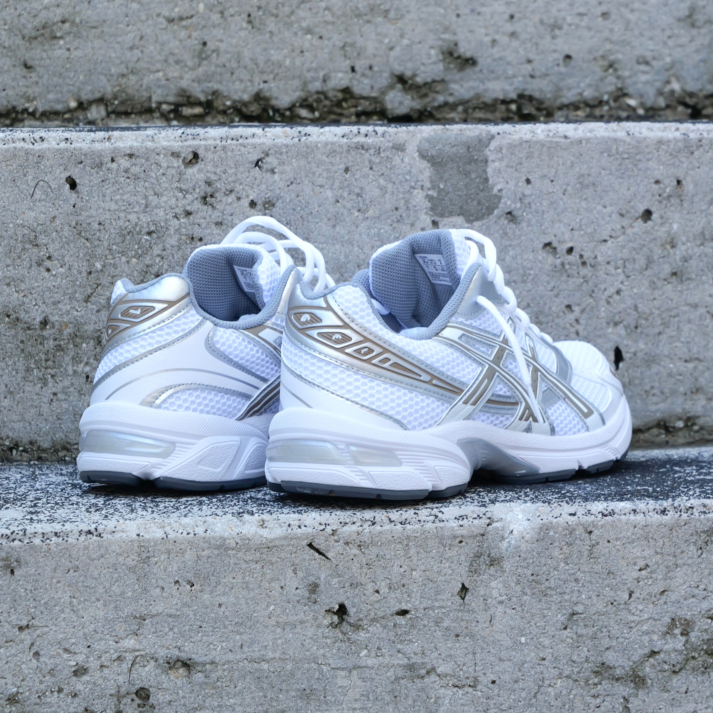 Mens Asics Gel-1130 (White/Pepper)
