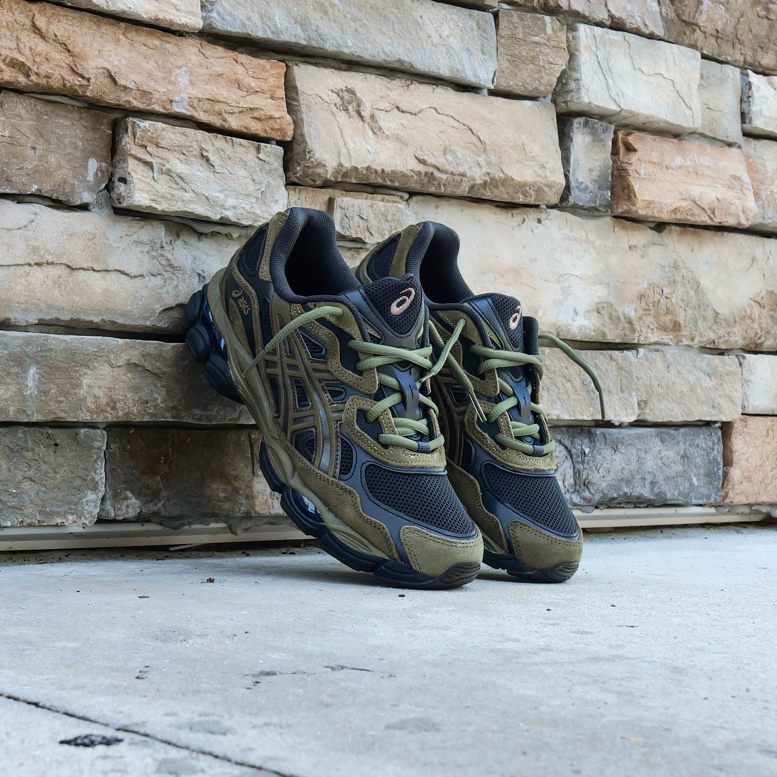 Mens Asics Gel-NYC (Loden Green/Graphite Grey)