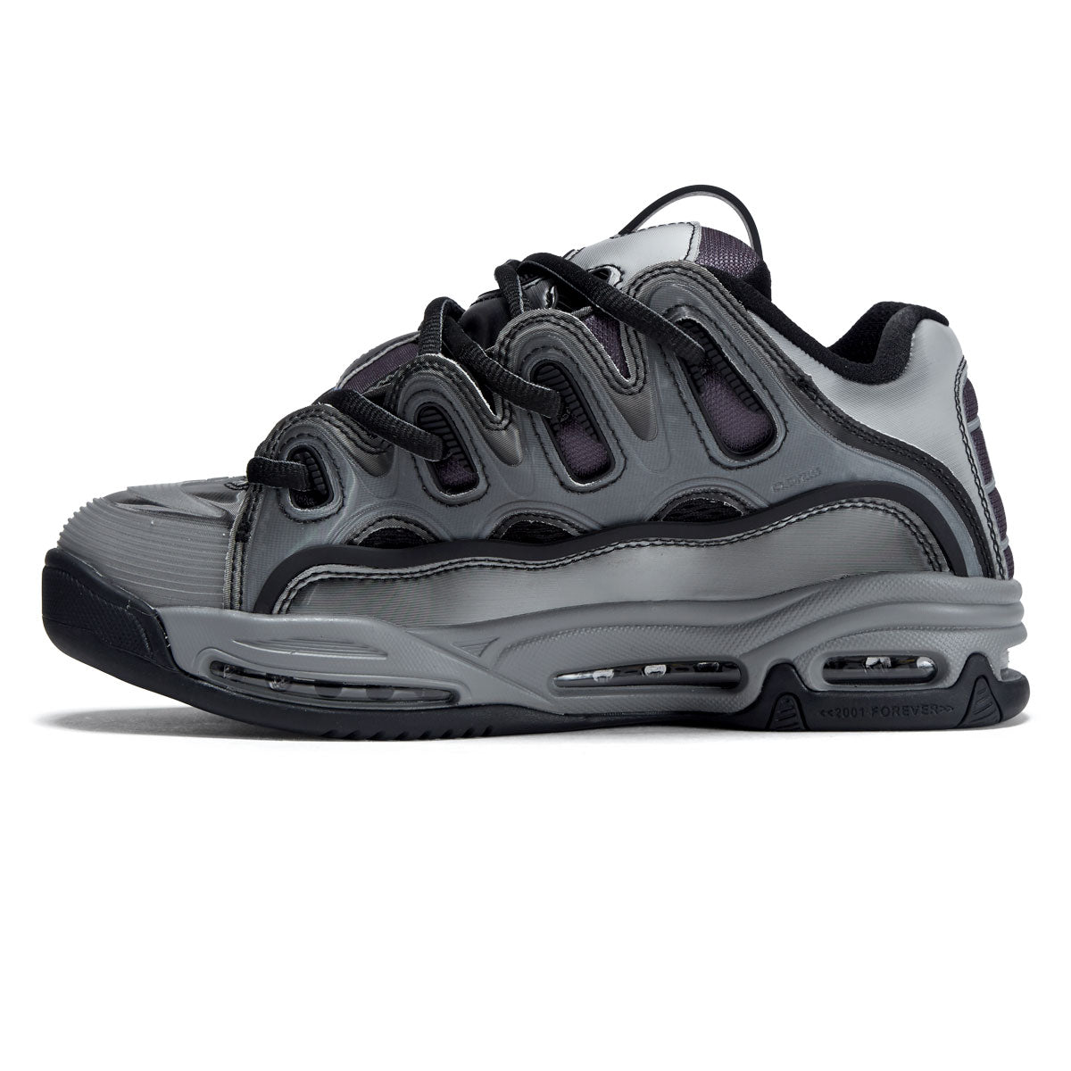 Osiris D3 2001 Shoes - Silver/Black/Holo