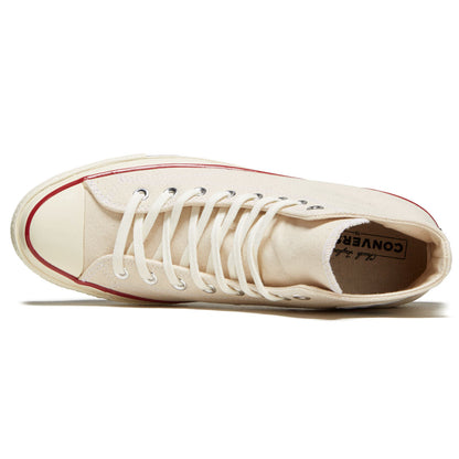 Converse Chuck 70 Hi Shoes - Parchment/Garnet/Egret
