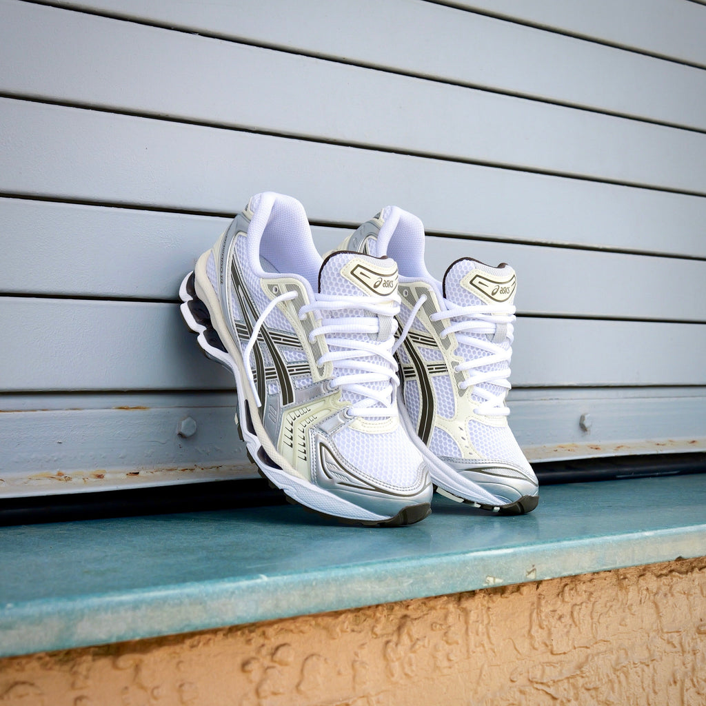 Mens Asics Gel-Kayano 14 (White/Ivory)