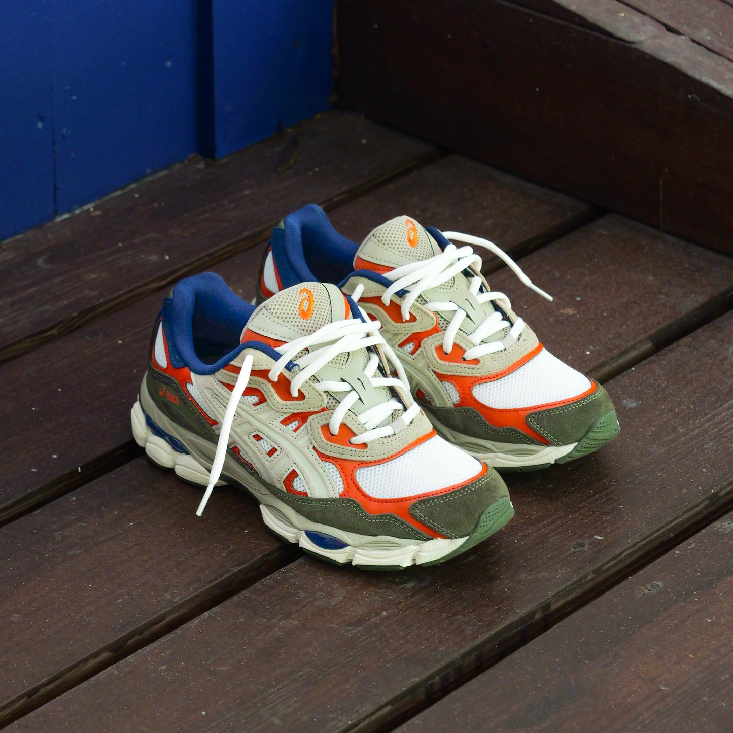 Mens Asics Gel-NYC (Cream/Irvine)
