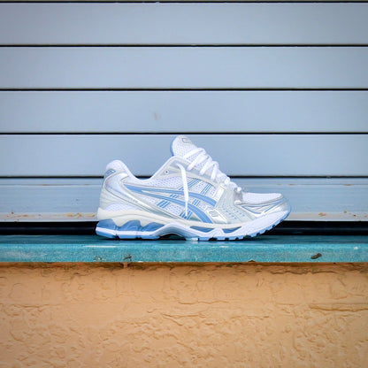 Mens Asics Gel-Kayano 14 (White/Light Navy)
