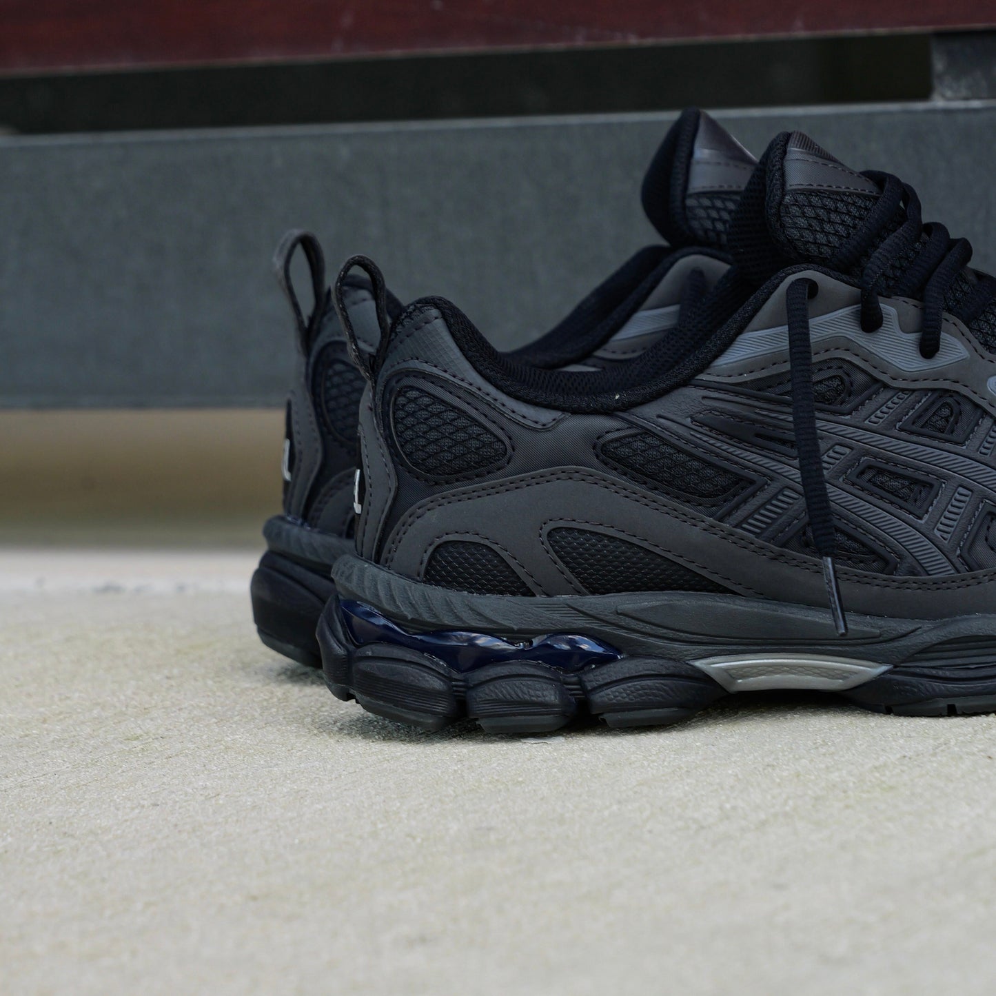 Mens Asics Gel-NYC RGD (Black /Graphite Grey)