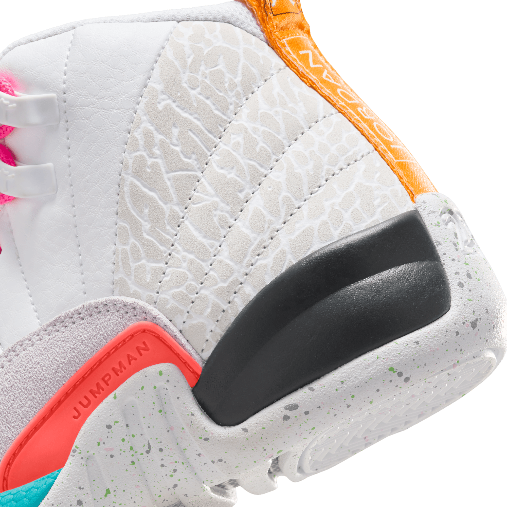 Big Kids' Air Jordan 12 Retro "White Vapor Green"