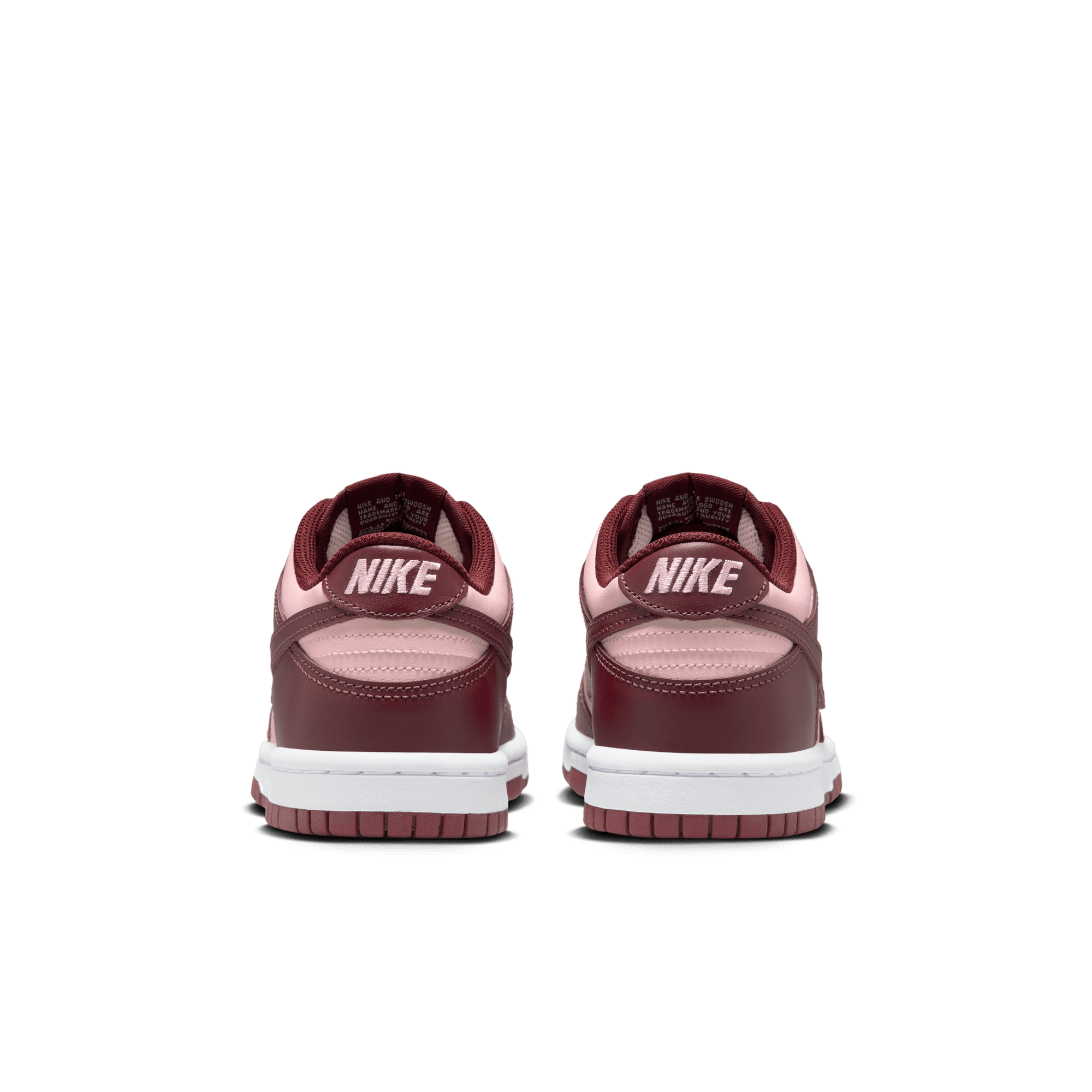 Big Kids' Nike Dunk Low "Team Red Echo Pink"