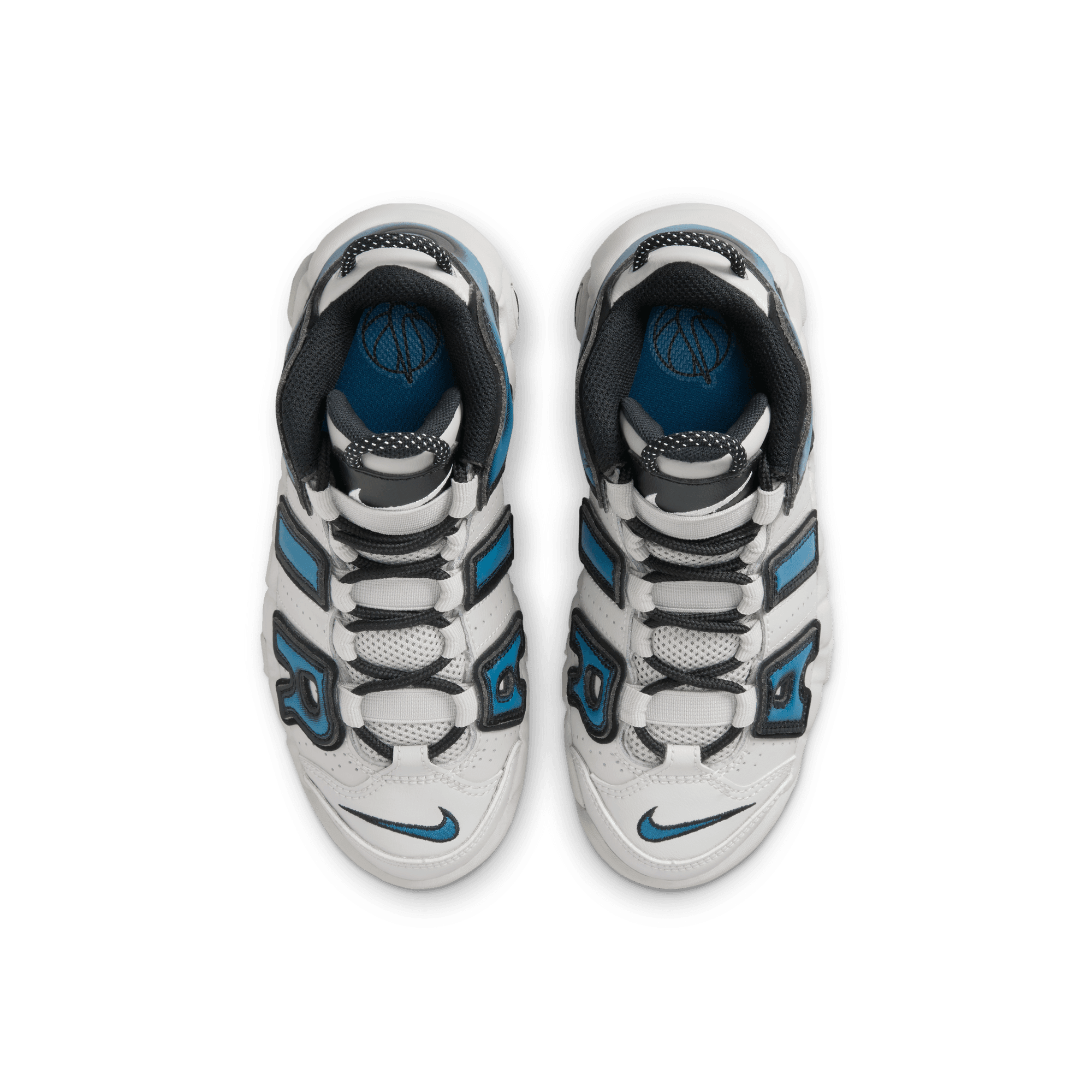 Little Kids' Nike Air More Uptempo "Industrial Blue"
