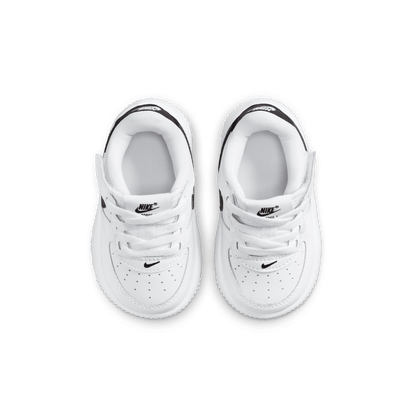 Baby/Toddler Nike Force 1 Low EasyOn  "White Black" (Unisex)