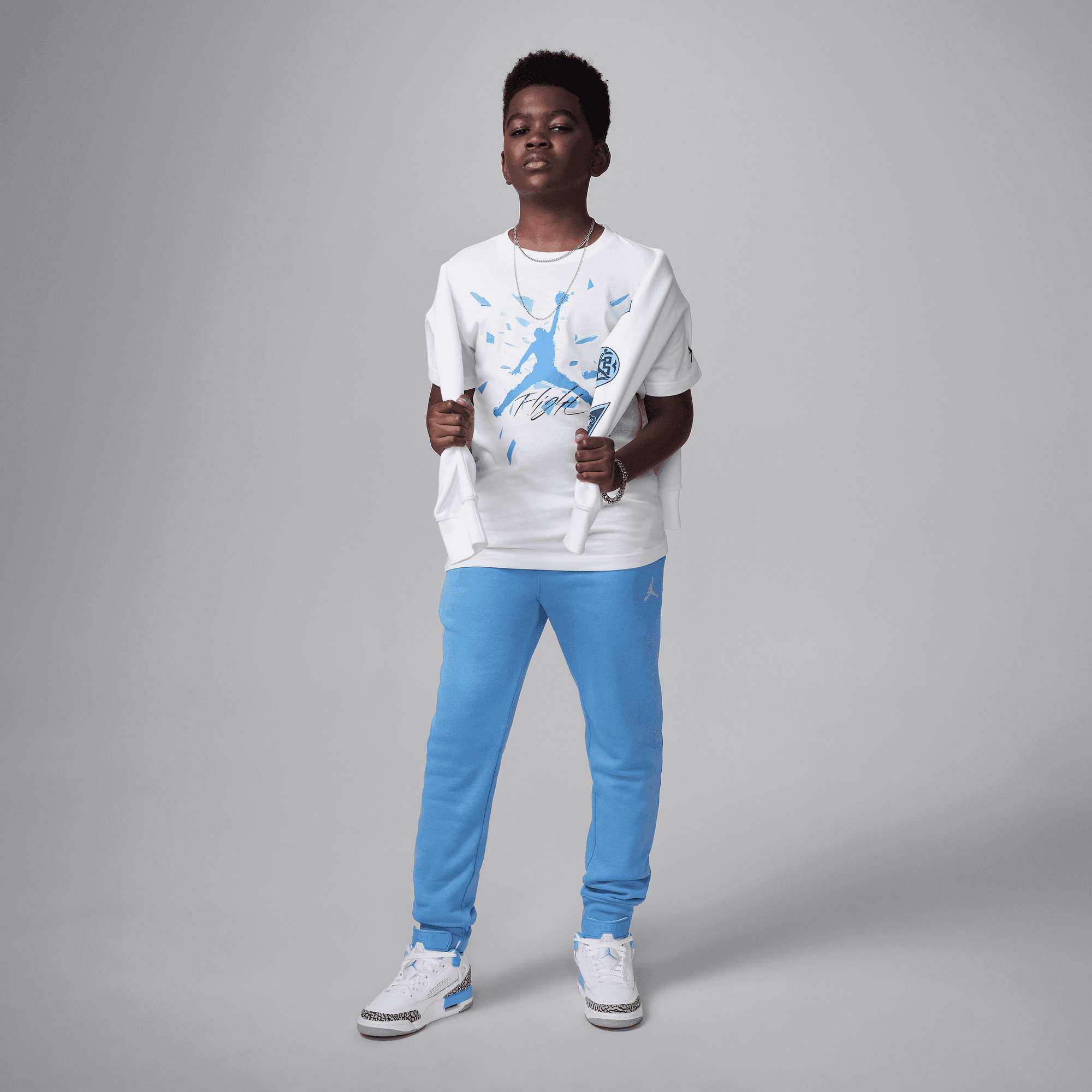 Big Kids' Jordan Spizike Low  "UNC"