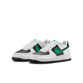 Big Kids' Nike Force 1 LV8 2 "Stadium White/Black Green"