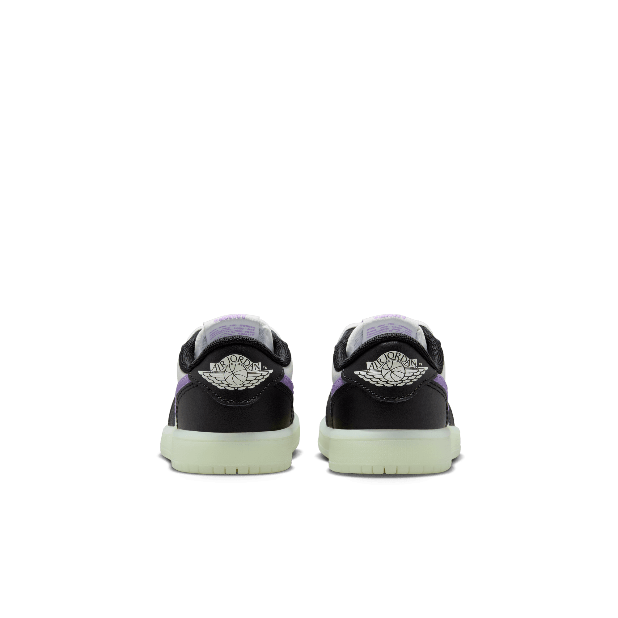 Little Kids' Jordan 1 Retro Low OG "Black Raspberry"