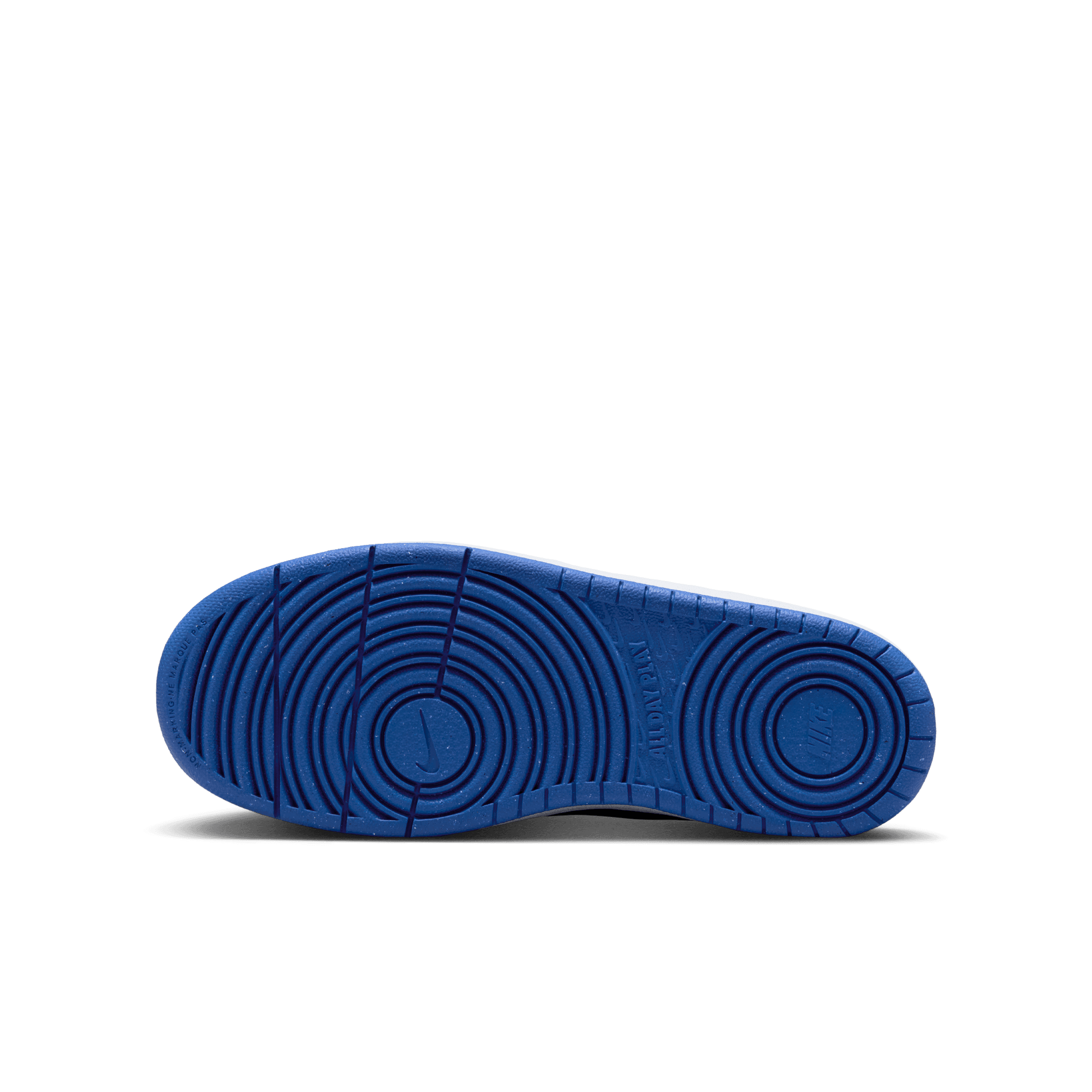 Big Kids' Nike Court Borough Low Recraft "Game Royal Black"