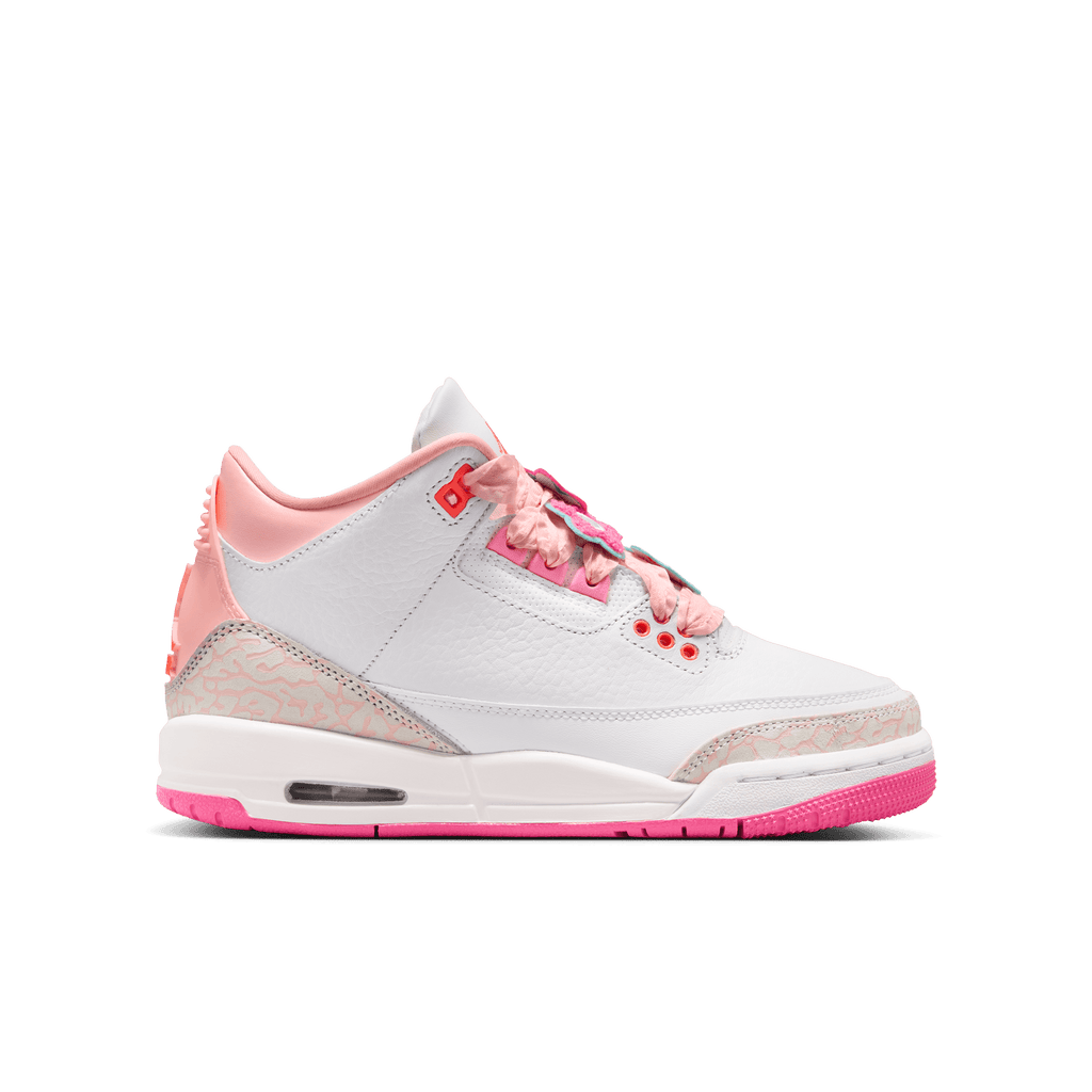 Big Kids' Air Jordan 3 Retro "Spring Flowers"