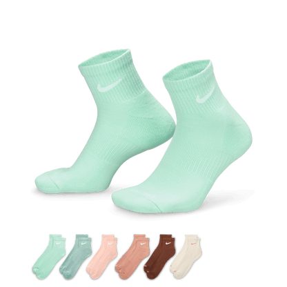 Nike Everyday Plus Cushioned Training Ankle Socks (6 Pairs) "Unisex"