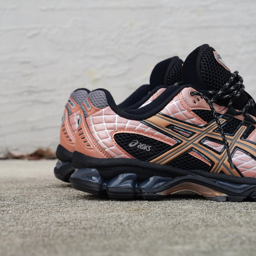 Mens Asics Gel-Nimbus 10.1 (Black/Rose Gold)