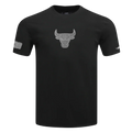 Men's Pro Standard NBA Chicago Bulls Reverse French Terry Drop Shoulder Tee