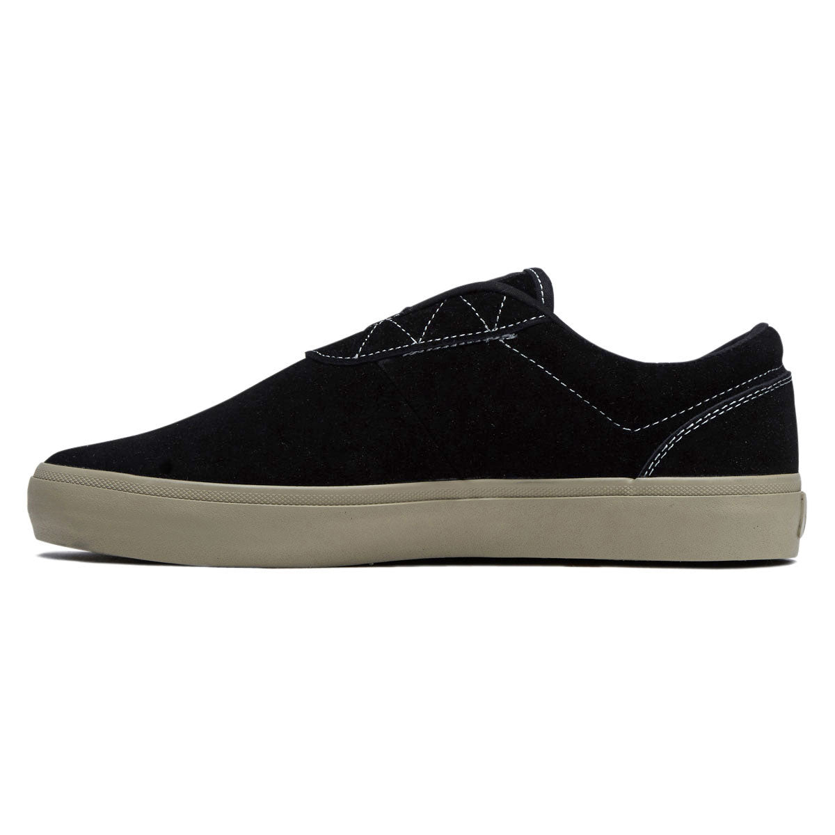 Opus Honey Slip Shoes - Black/Cream Suede