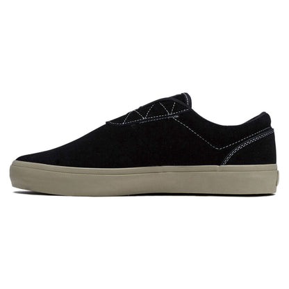 Opus Honey Slip Shoes - Black/Cream Suede